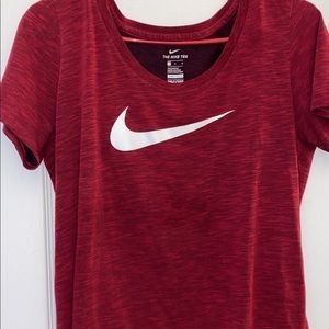 Red Nike tshirt